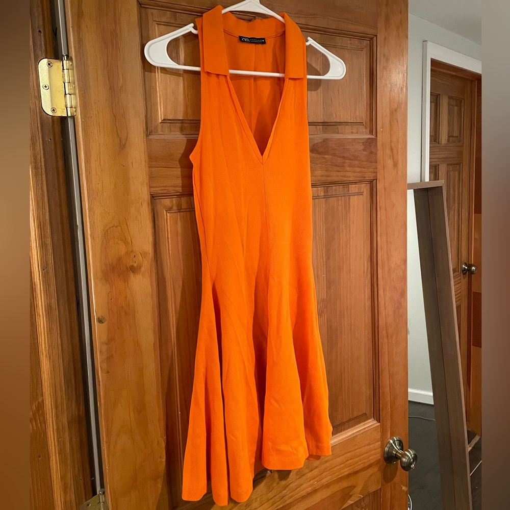 Zara polo dress